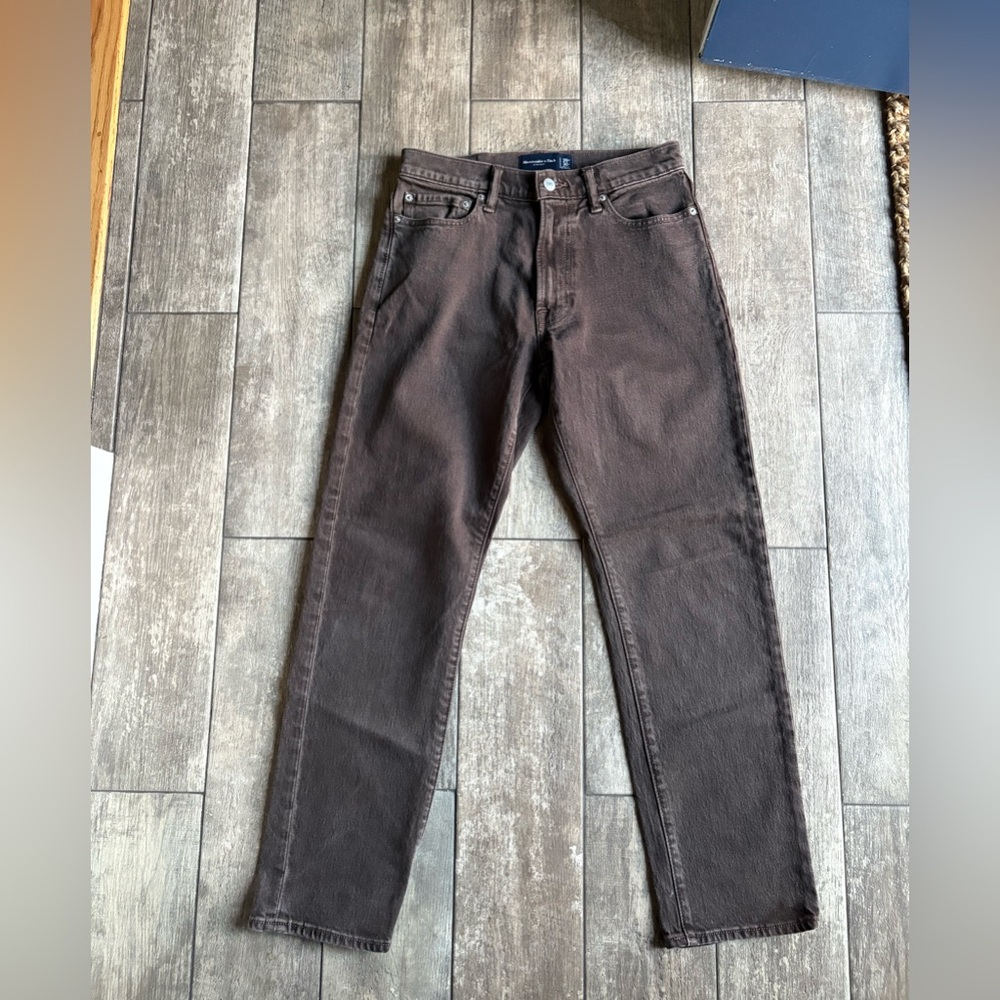 Abercrombie & Fitch Men's Brown Jeans